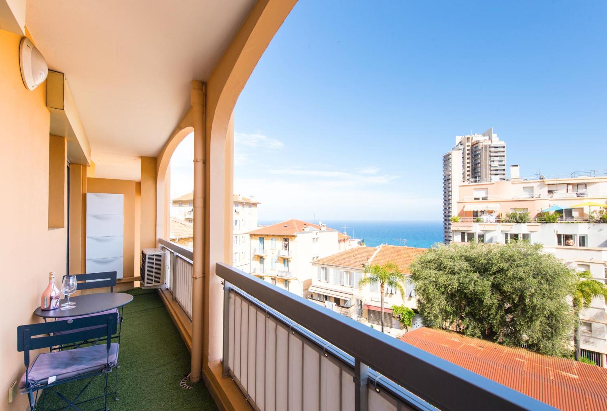 Monaco A Pied - Spacieux Appartement - Balcon - Ca Бюсолей Екстериор снимка