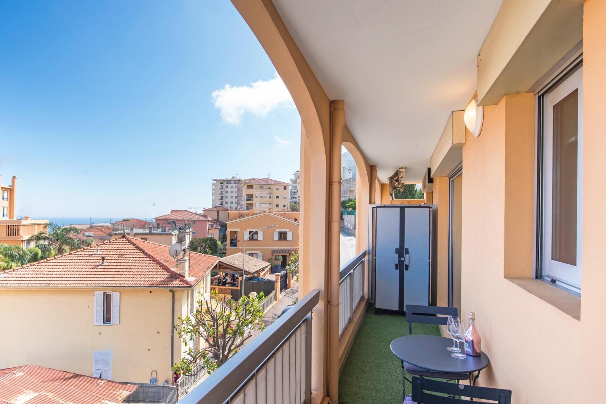 Monaco A Pied - Spacieux Appartement - Balcon - Ca Бюсолей Екстериор снимка